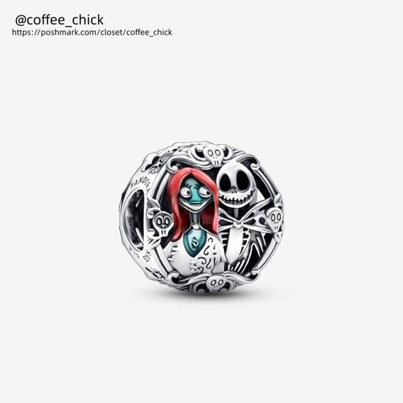 Pandora Disney The Nightmare Before Christmas Charm|Pendant - Picture 1 of 2